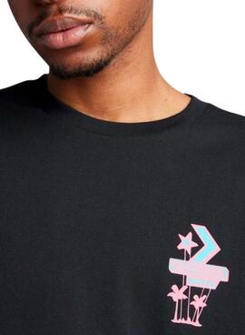 T-shirt Converse Motel schwarz für Herren