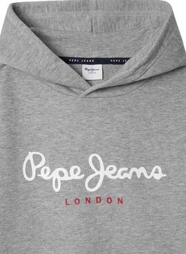 Kapuzenpullover Pepe Jeans Art Hoodie grau für Jungen