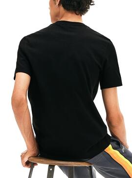 T-Shirt Lacoste Live Unisex Pocket Schwarz