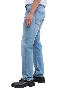 Jeans Jack and Jones Mike in heller Waschung für Herren