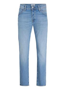 Jeans Jack and Jones Mike in heller Waschung für Herren