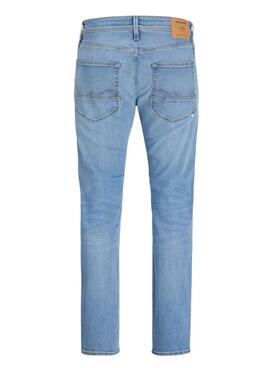 Jeans Jack and Jones Mike in heller Waschung für Herren