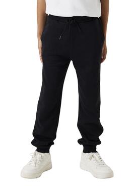 Jogger Name It Vian schwarz für Jungen.