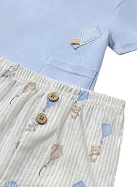 Set Mayoral kurze blaue Hose für Jungen