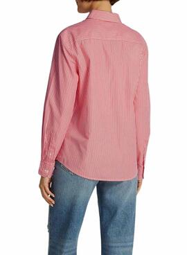 Hemd Tommy Jeans Popeline Streifen für Männer