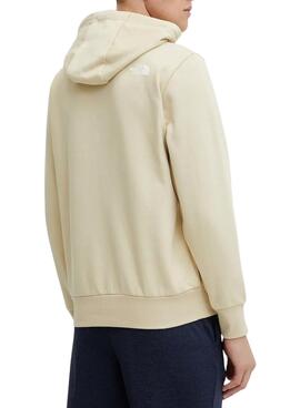 Sudadera The North Face Easy Hoodie beige für Männer