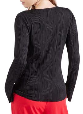 Schwarzes Top Vila Vinira für Damen