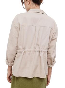 Jacke Vila Tilo in Beige für Damen