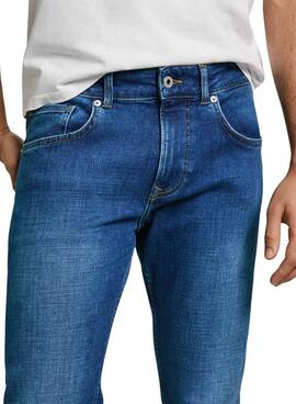 Hose Jeans Pepe Jeans Finsbury blau für Herren
