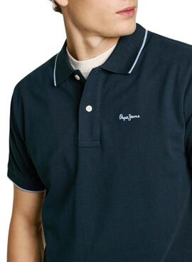 Hemd Pepe Jeans Hans marine für Herren