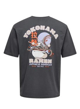 T-shirt Only and Sons Tristan grau für Herren.