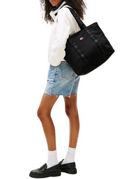 Tasche Tote Tommy Jeans Daily Tote schwarz für Damen