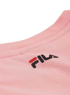 T-Shirt Fila Allison Pink Für Damen