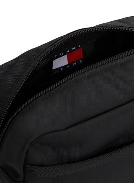 Kosmetiktasche Tommy Jeans Essential Daily Schwarz für Herren und Damen
