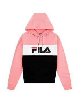 Sweatshirt Fila Lori Colorblock Für Damen