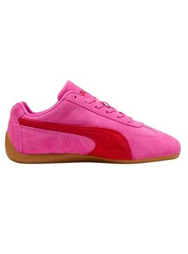 Turnschuhe Puma Speedcat OG in Fuchsia und Rot für Damen