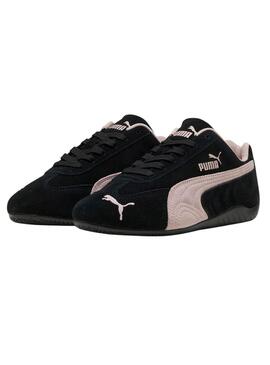 Sneakers Puma Speedcat OG Schwarz und Rosa für Damen.