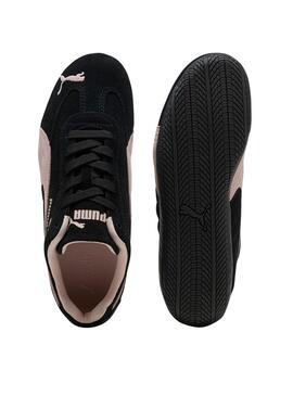 Sneakers Puma Speedcat OG Schwarz und Rosa für Damen.