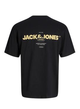 T-Shirt Jack and Jones Bradley in Schwarz für Herren