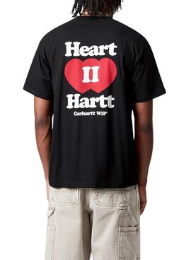 T-Shirt Carhartt Heart schwarz für Herren