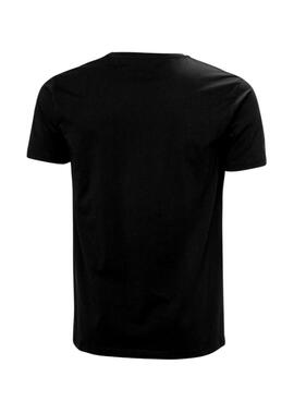 T-Shirt Helly Hansen Shoreline in Schwarz für Herren