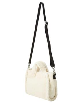 Umhängetasche Calvin Klein Teddy weiß für Mädchen.