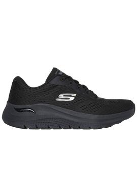 Skechers Arch Fit Sneaker Schwarz für Damen