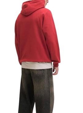 Sweatshirt Jack and Jones Norrebo Rot für Herren
