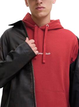 Sweatshirt Jack and Jones Norrebo Rot für Herren