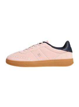 Turnschuhe Tommy Hilfiger Heritage rosa für Frauen