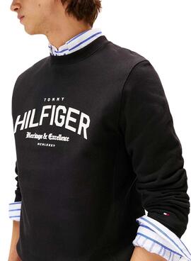 Pullover Tommy Hilfiger Arch schwarz für Herren