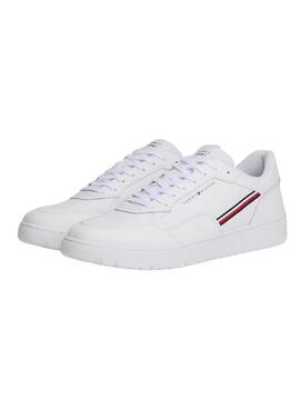 Turnschuhe Tommy Hilfiger Basket in Weiß für Herren