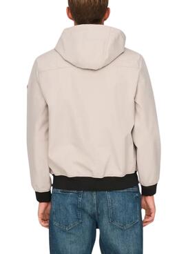 Herrenjacke Only and Sons Bowie in Beige.