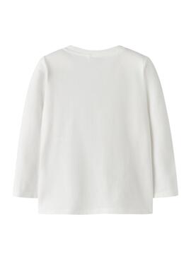 T-shirt Name It Nona weiß für Mädchen