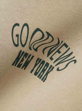 Sudadera Name It Nolen Beige für Jungen