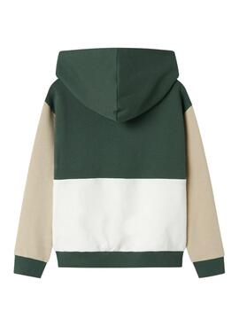 Sweatshirt Name It Nola grün für Jungen