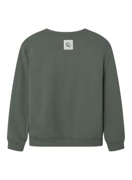 Sweatshirt Name It Nello Grün für Jungen.