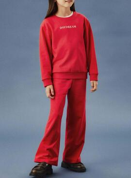 Weite Hose Name It Noriana rot für Mädchen