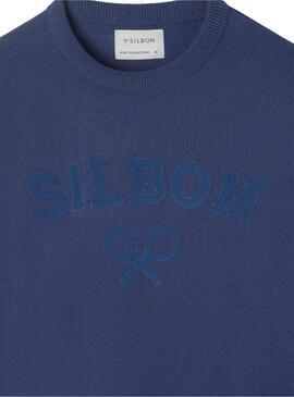 Trikot Silbon blauer Raqueta für Herren