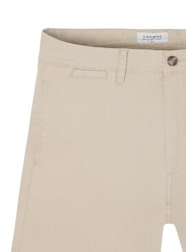Chinesische Hose Silbon Casual in Beige für Herren