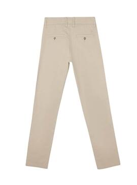Chinesische Hose Silbon Casual in Beige für Herren