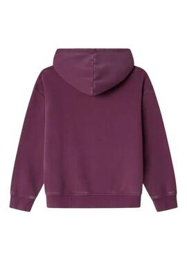 Sweatshirt Pepe Jeans Alicia Burgundy für Mädchen