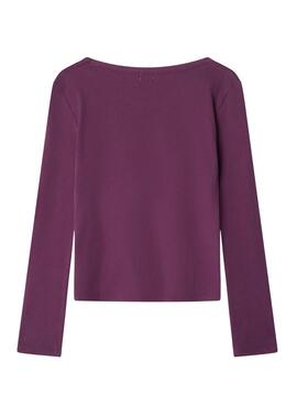 Top Pepe Jeans Avery granate für Mädchen