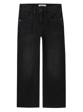 Jeans Name It Rose schwarz destroy Mädchen