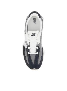 Turnschuhe New Balance 327 grau und schwarz Kinder