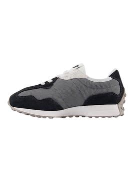 Turnschuhe New Balance Kinder 327 grau und schwarz