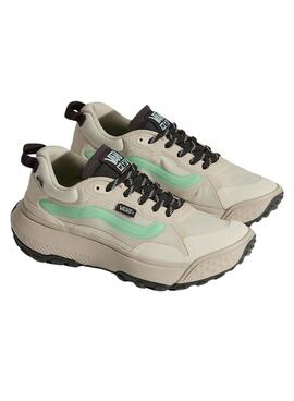 Sneakers Vans Crosspath in Beige und Grün für Damen