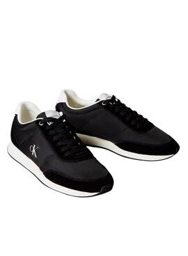 Turnschuhe Calvin Klein Jeans Retro Runner Schwarz für Herren
