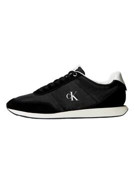 Turnschuhe Calvin Klein Jeans Retro Runner Schwarz für Herren
