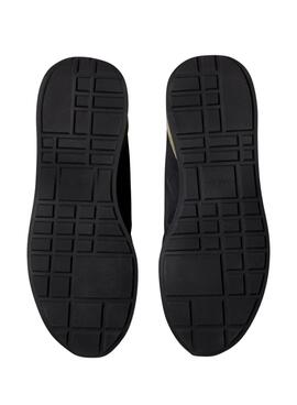 Turnschuhe Calvin Klein Jeans Retro Runner Schwarz und Grün für Herren